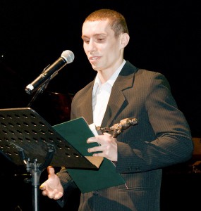 Wyróżniony bokser Damian Wrzesiński – Siewca Roku 2013 w kategorii „sport”   fot. Katarzyna Polerowicz-Kelma