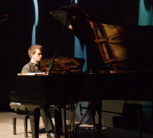 Lubonianina – Tomasza Nowackiego – podziwiano za wirtuozerię gry na pianinie   fot. Katarzyna Polerowicz-Kelma