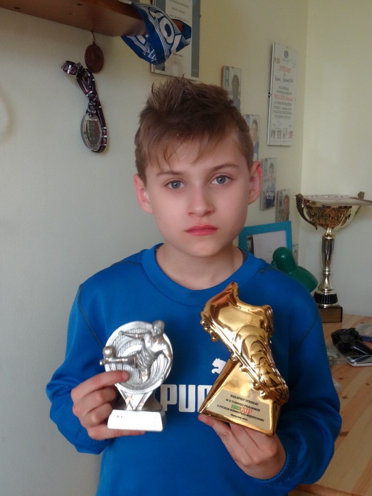 Talent piłkarski – Kacper Sommerfeld   fot. Maria Wieczorek