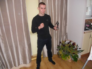 Damian Wrzesiński otrzymał w lutym br. lubońską statuetkę „Siewcy Roku 2013” w kategorii „sport” 
