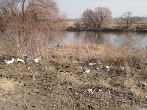 Fatalny stan ścieżki nad Wartą