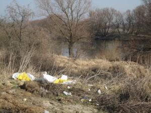 Fatalny stan ścieżki nad Wartą