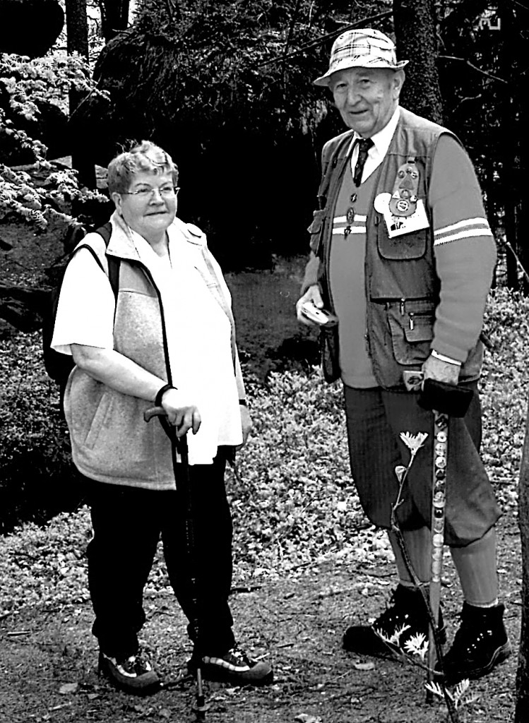 Janina Jelińska-Kowalska z mężem Eugeniuszem