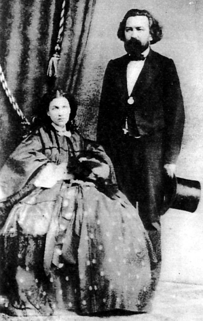 Hr. August Cieszkowski z żoną Haliną