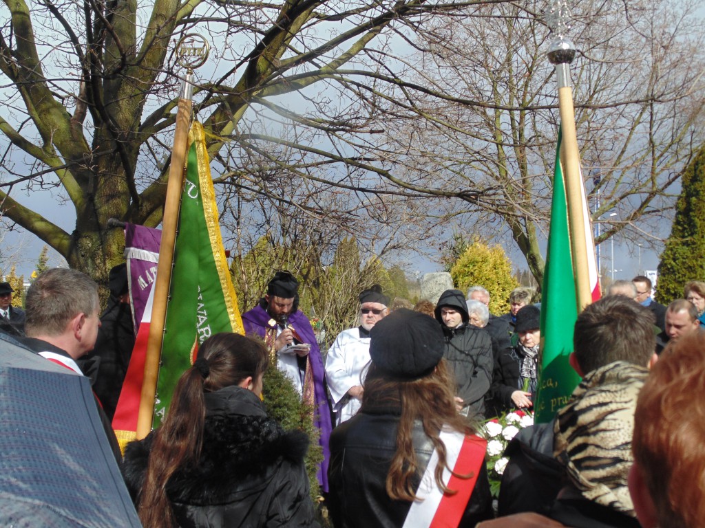 Ostatnie pożegnanie Janiny Jelińskiej- Kowalskiej fot. Jan Błaszczak