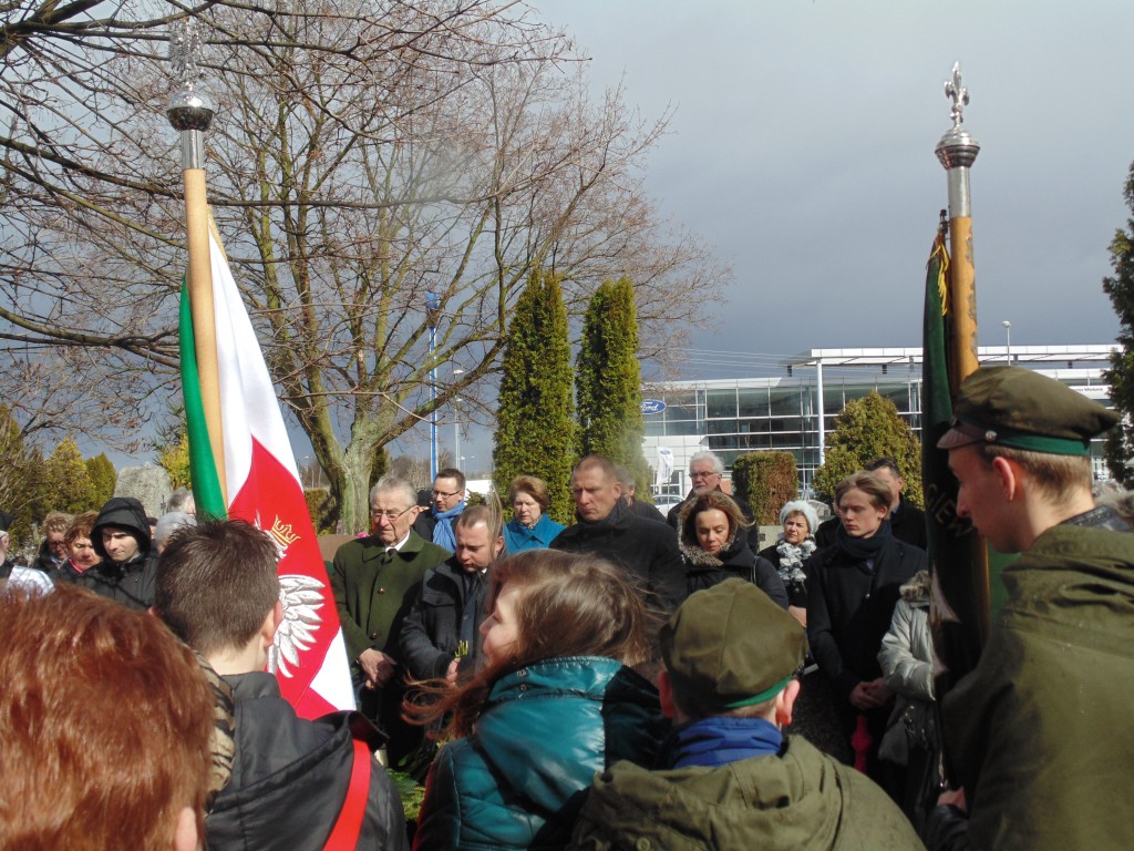  W smutku pogrążona rodzina na pogrzebie Janiny Jelińskiej-Kowalskiej   fot. Jan Błaszczak